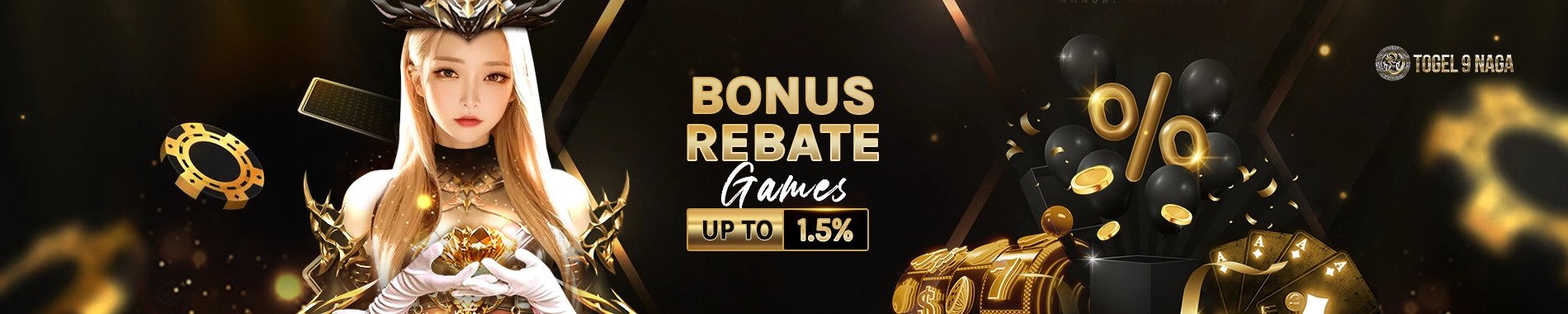 Bonus Rebate Games Up to 1.5% Togel9Naga
